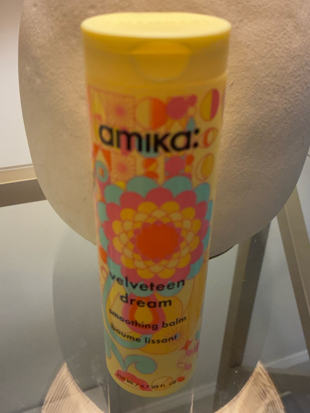 Amika Velveteen Dream Smoothing Balm 6.7oz Frizz Control Styling Cream New